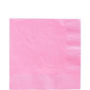 Pink Paper Tableware Kit for 20 Guests